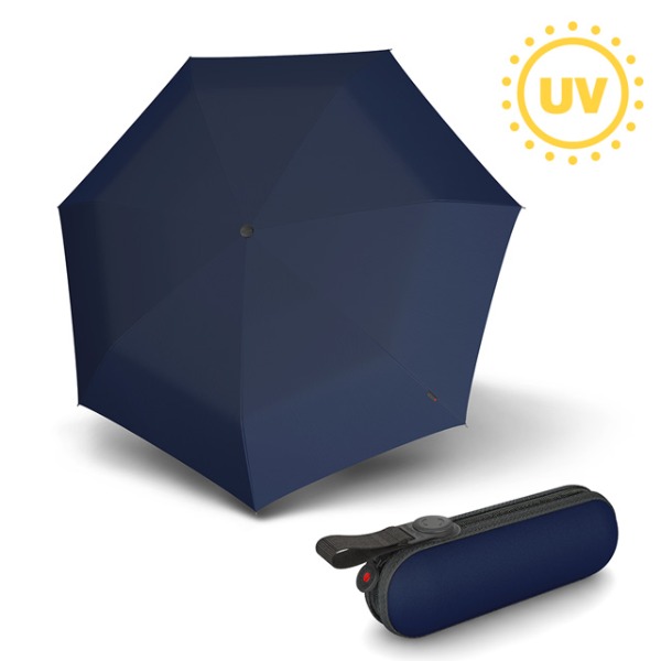 크닙스 X1 5단 접이식 우산 네이비 (7 Ribs) (양산겸용)